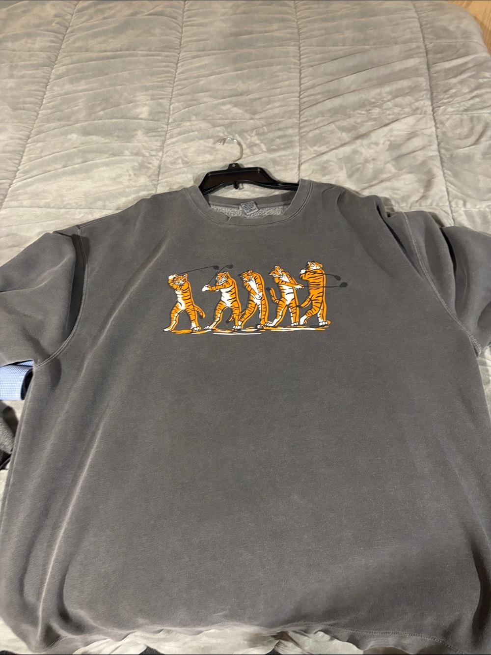 Barstool Sports Tiger Graphic crewneck golf sweatshirt
